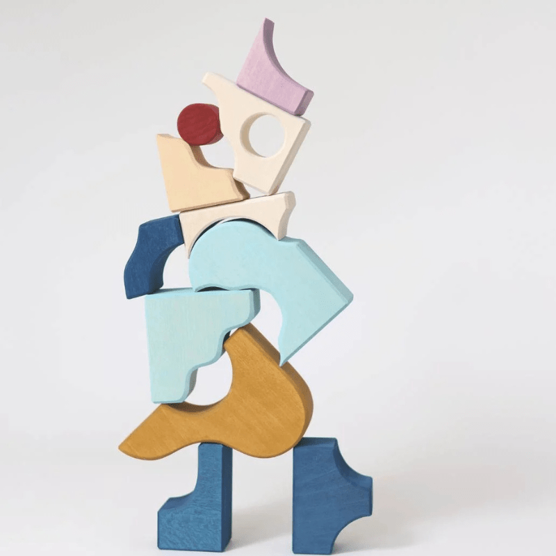 Tiny Art Collection: Small Building Set | Wave by Grimms Spiel und Holz Design - Maude Kids Decor