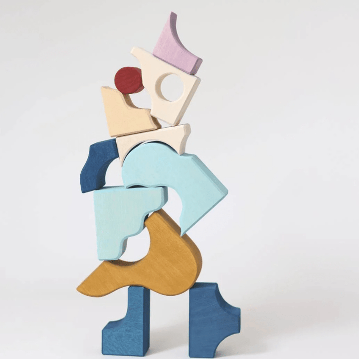 Tiny Art Collection: Small Building Set | Wave by Grimms Spiel und Holz Design - Maude Kids Decor