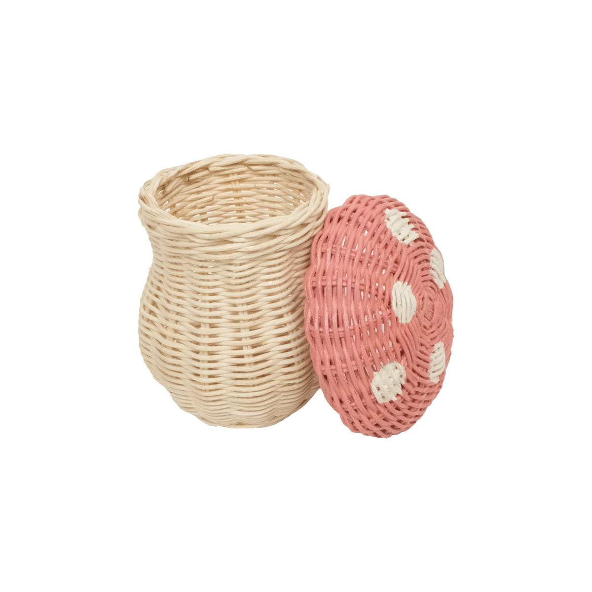 Toadstool Porcini Basket by Olliella - Maude Kids Decor