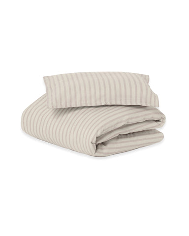 Toddler Bed Set | Stripe Mauve by Garbo & Friends - Maude Kids Decor