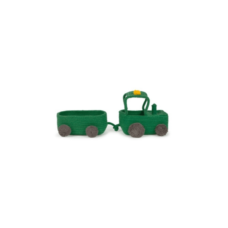 Tractor Basket by Lorena Canals - Maude Kids Decor