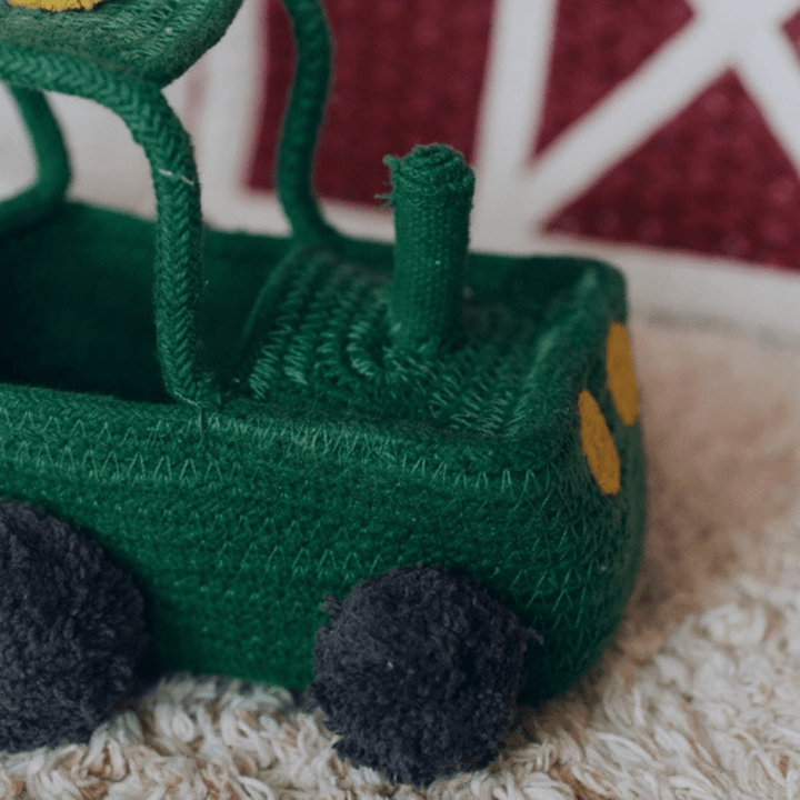Tractor Basket by Lorena Canals - Maude Kids Decor