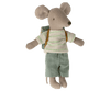 Tricycle Mouse, Big Brother with Bag by Maileg - Maude Kids Decor