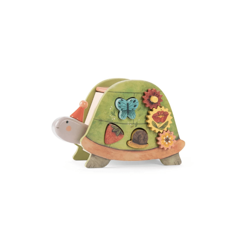 Trois Petits Lapins | Activity Turtle by Moulin Roty - Maude Kids Decor