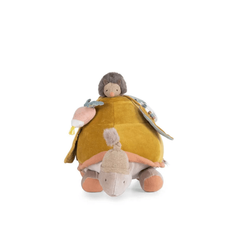 Trois Petits Lapins | Large Activity Turtle by Moulin Roty - Maude Kids Decor