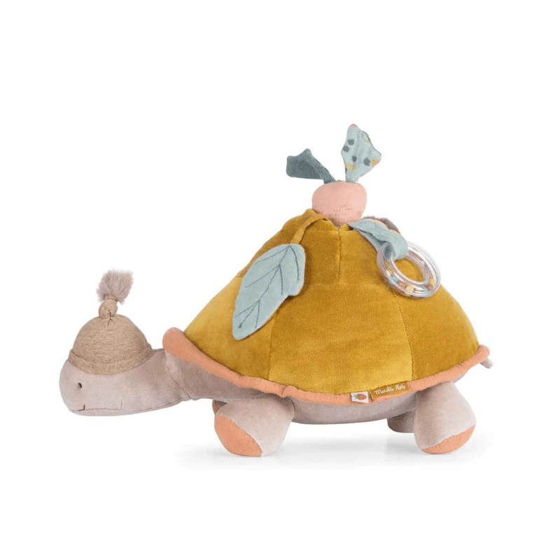 Trois Petits Lapins | Large Activity Turtle by Moulin Roty - Maude Kids Decor