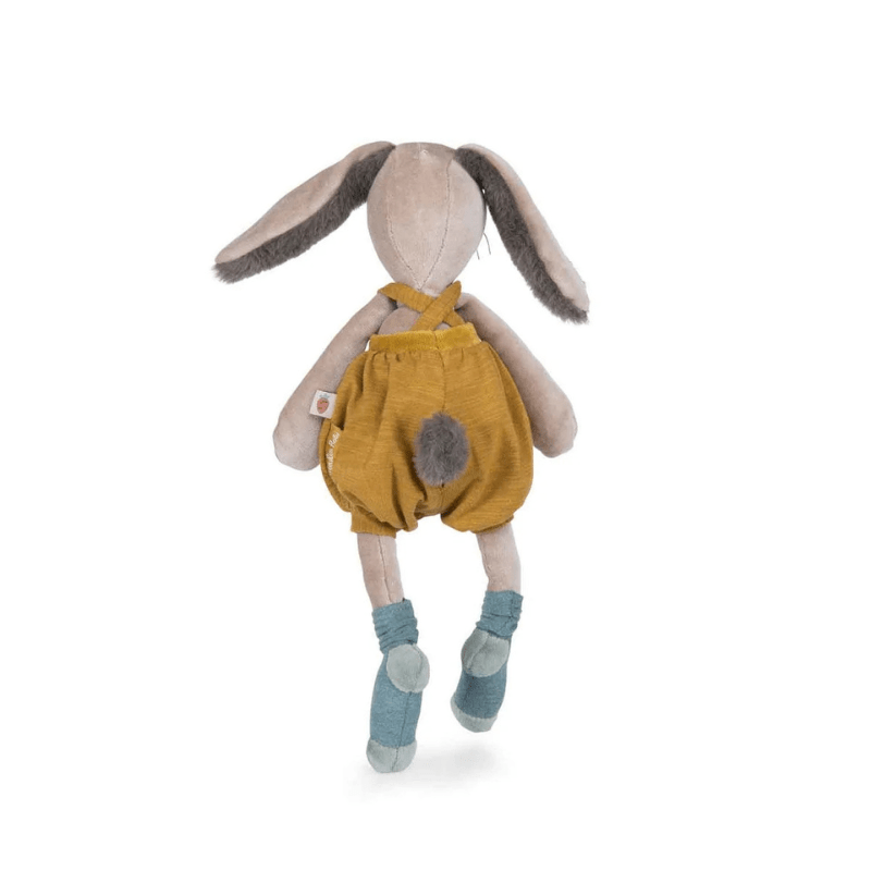 Trois Petits Lapins | Ochre Rabbit Soft Toy by Moulin Roty - Maude Kids Decor