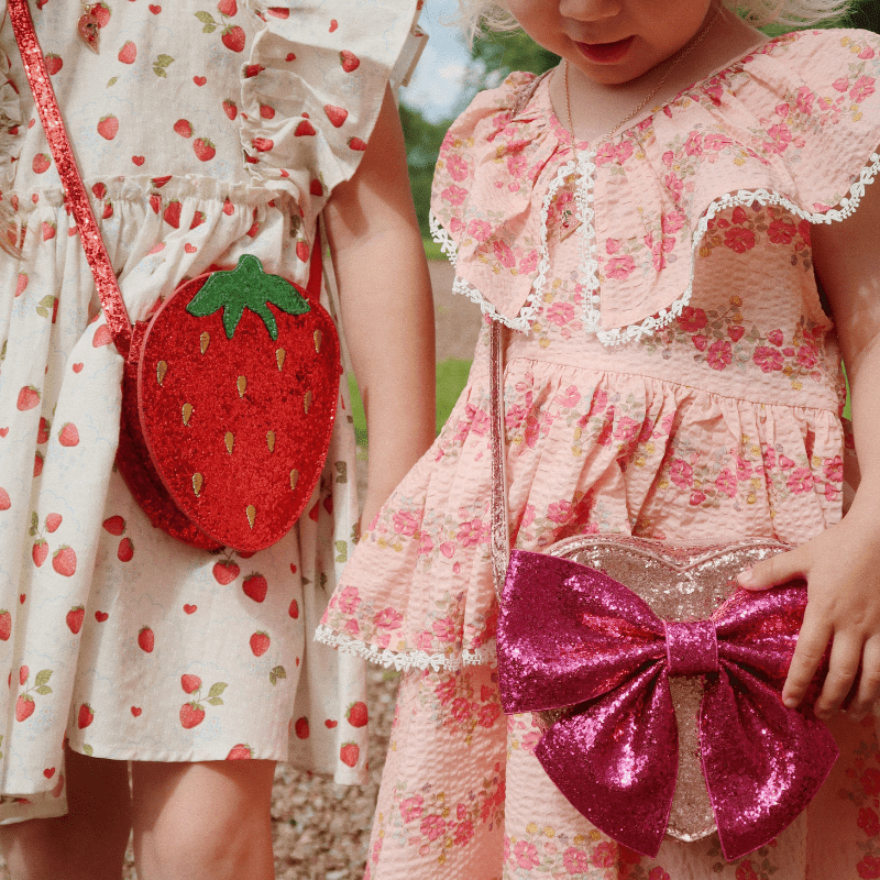 Tut Bow Shoulder Bag | Sangria by Konges Sløjd - Maude Kids Decor