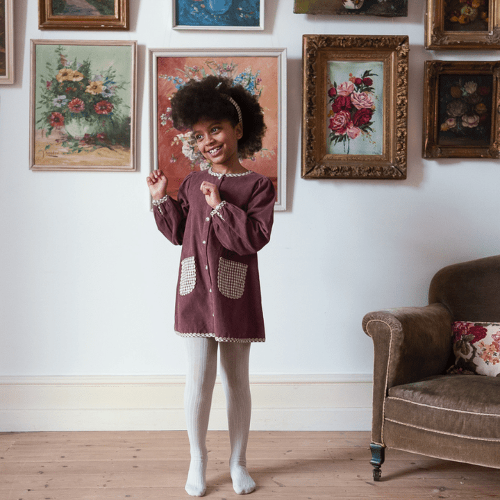 Velvet Jules Dress | Sugarplum by Little Cotton Clothes - Maude Kids Decor