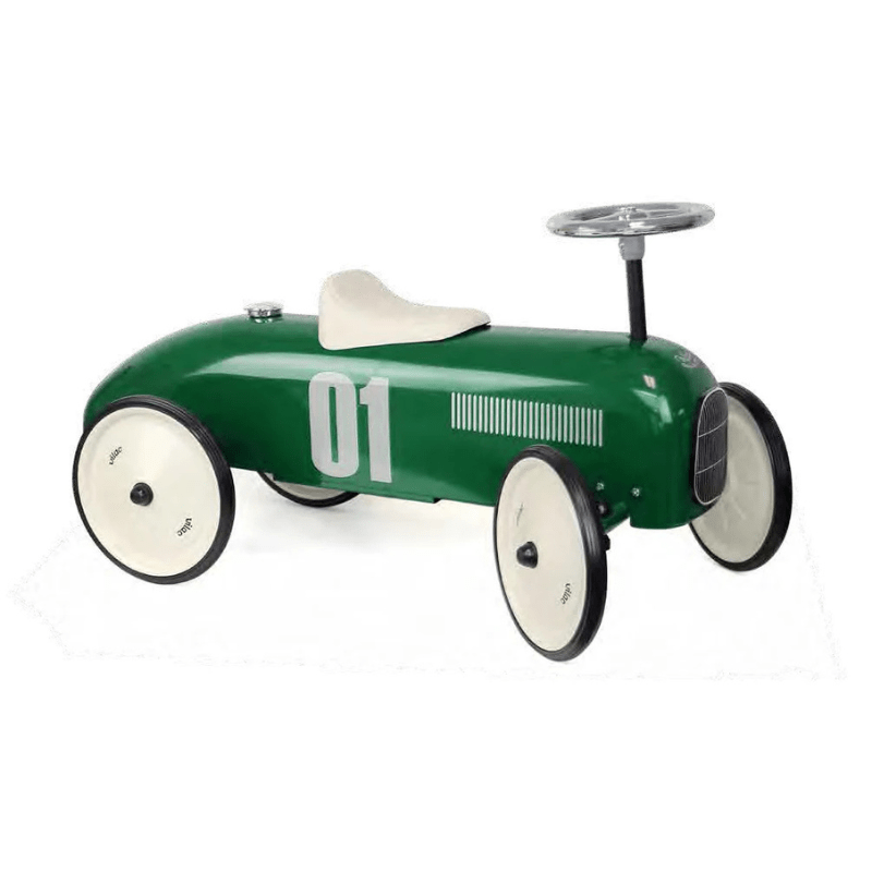 Vintage Ride-on Racecar by Vilac - Maude Kids Decor