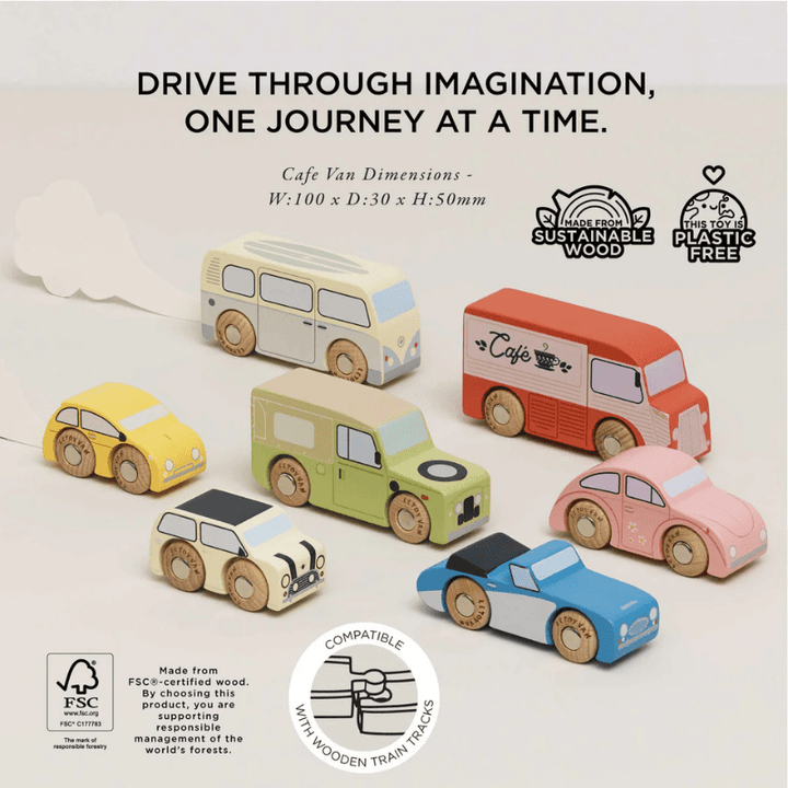 Vintage Toy Cars Set by Le Toy Van - Maude Kids Decor