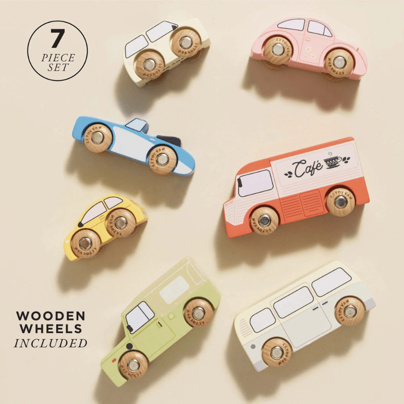 Vintage Toy Cars Set by Le Toy Van - Maude Kids Decor