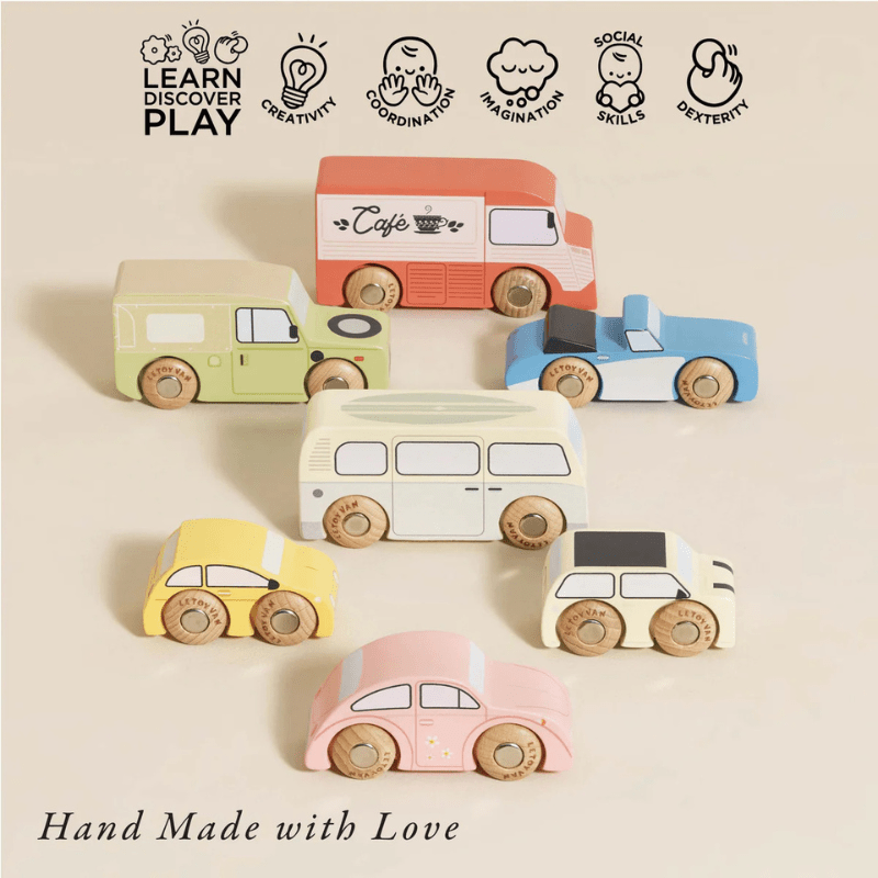 Vintage Toy Cars Set by Le Toy Van - Maude Kids Decor