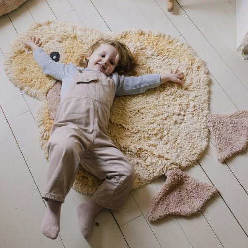 Washable Animal Rug | Ducky by Lorena Canals - Maude Kids Decor