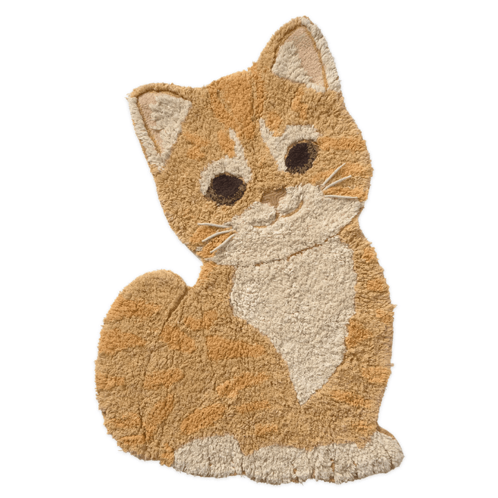 Washable Animal Rug | Ginger the Cat by Lorena Canals - Maude Kids Decor