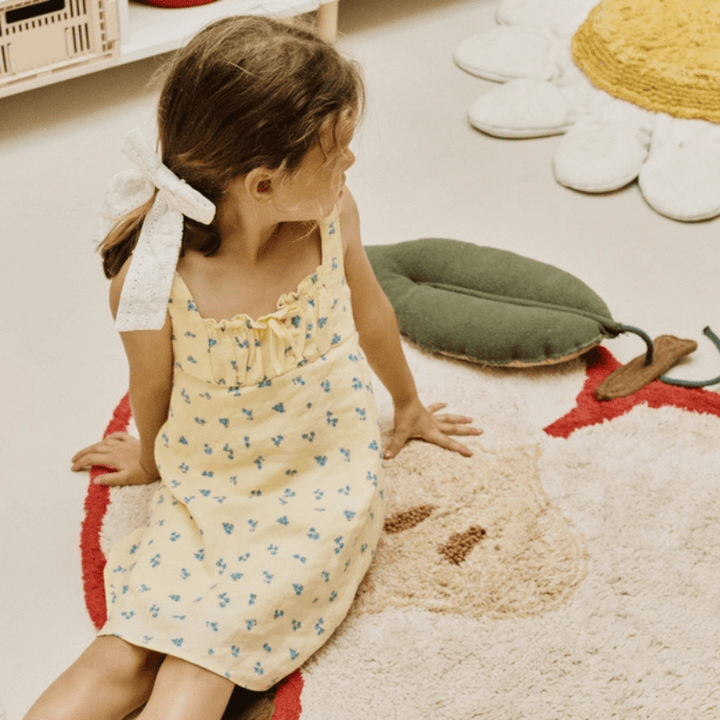 Washable Apple Rug by Lorena Canals - Maude Kids Decor