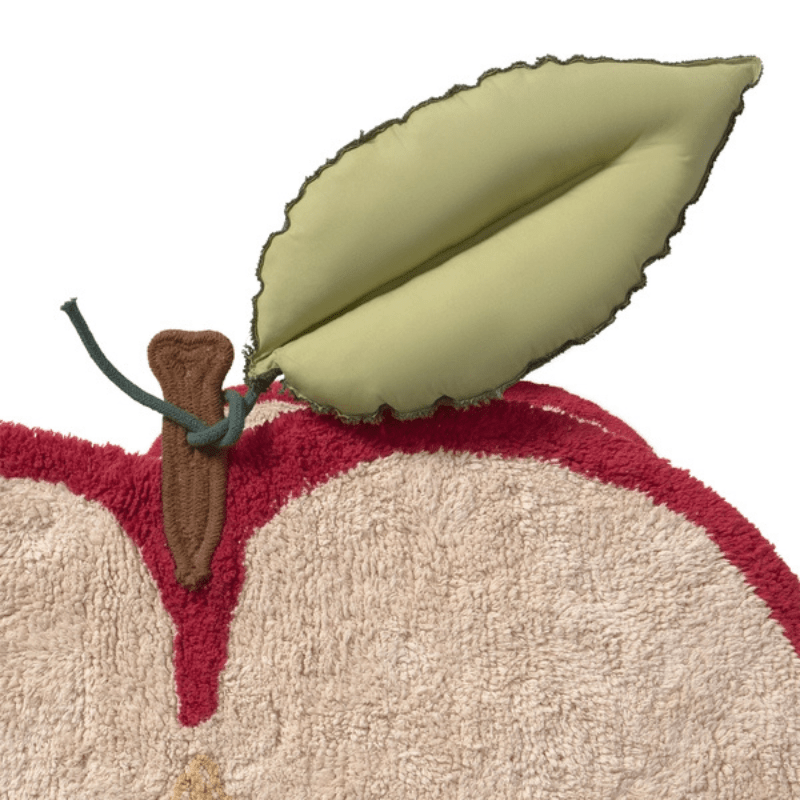 Washable Apple Rug by Lorena Canals - Maude Kids Decor