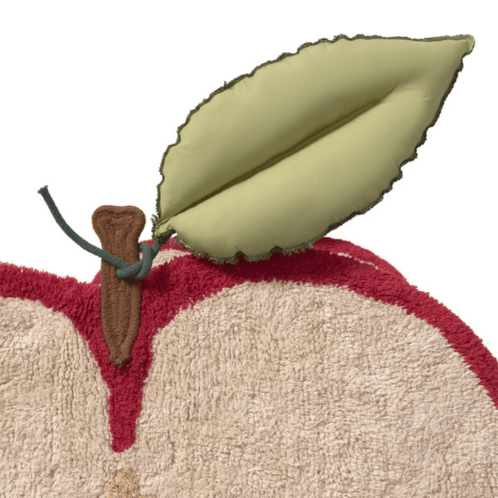 Washable Apple Rug by Lorena Canals - Maude Kids Decor