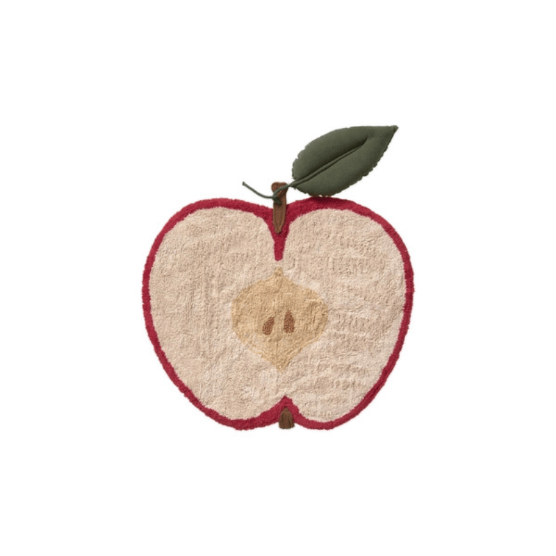 Washable Apple Rug by Lorena Canals - Maude Kids Decor