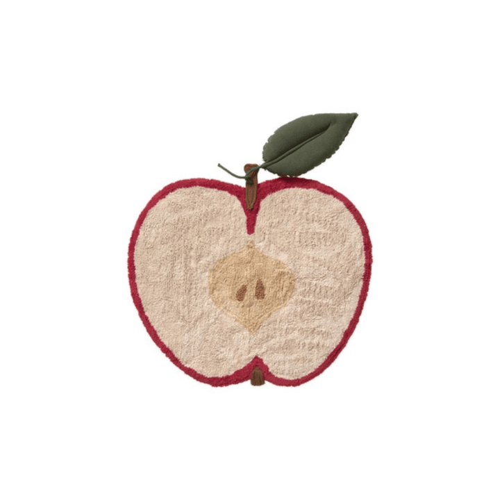 Washable Apple Rug by Lorena Canals - Maude Kids Decor