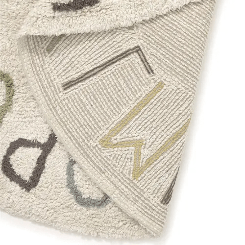 Washable Play Rug ABC Colour and Letters by Lorena Canals - Maude Kids Decor