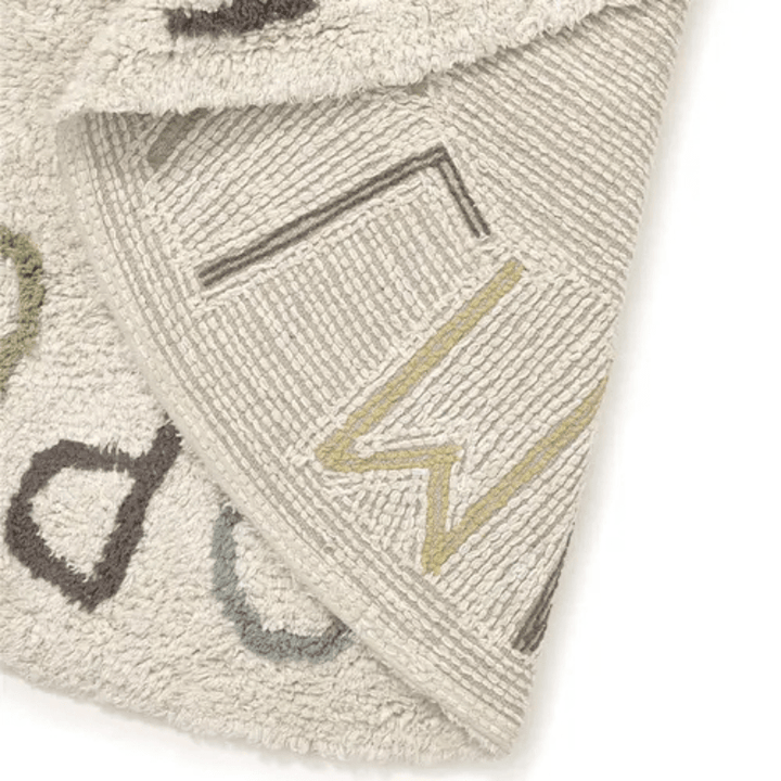 Washable Play Rug ABC Colour and Letters by Lorena Canals - Maude Kids Decor