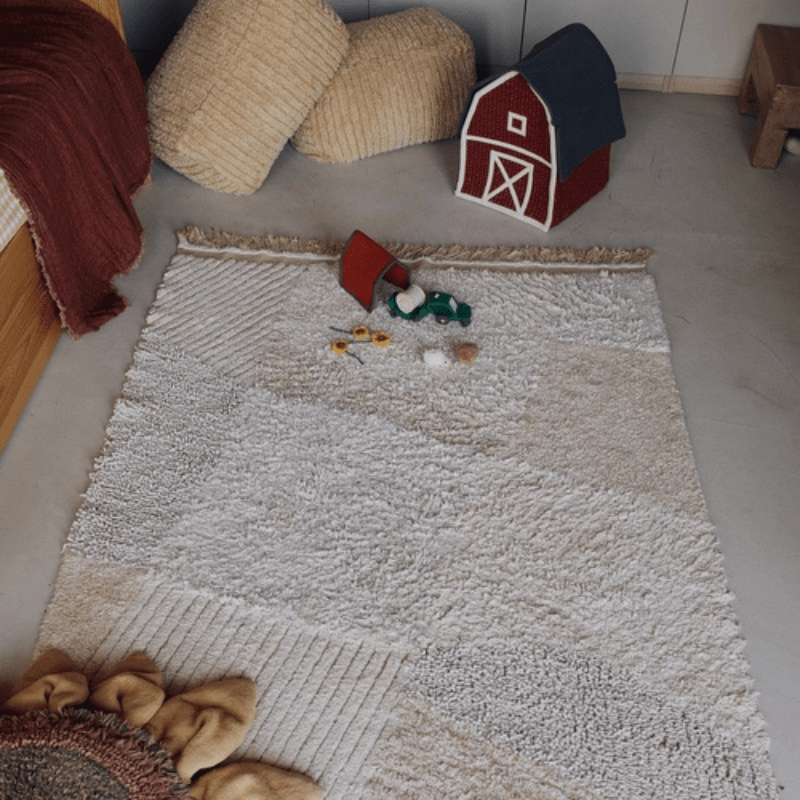 Washable Play Rug | Farm Fields by Lorena Canals - Maude Kids Decor