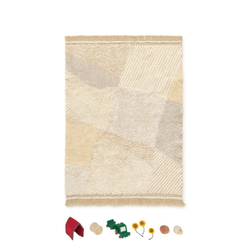 Washable Play Rug | Farm Fields by Lorena Canals - Maude Kids Decor