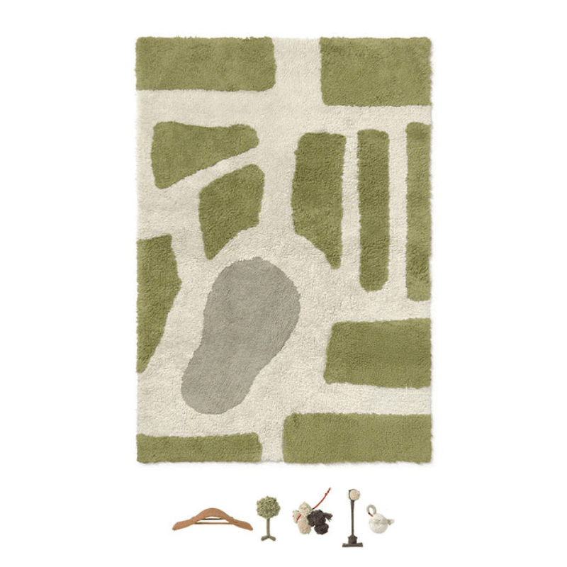 Washable Play Rug | Hyde Park by Lorena Canals - Maude Kids Decor