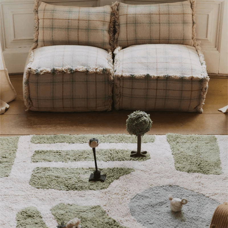 Washable Play Rug | Hyde Park by Lorena Canals - Maude Kids Decor