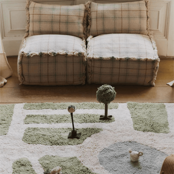 Washable Play Rug | Hyde Park by Lorena Canals - Maude Kids Decor