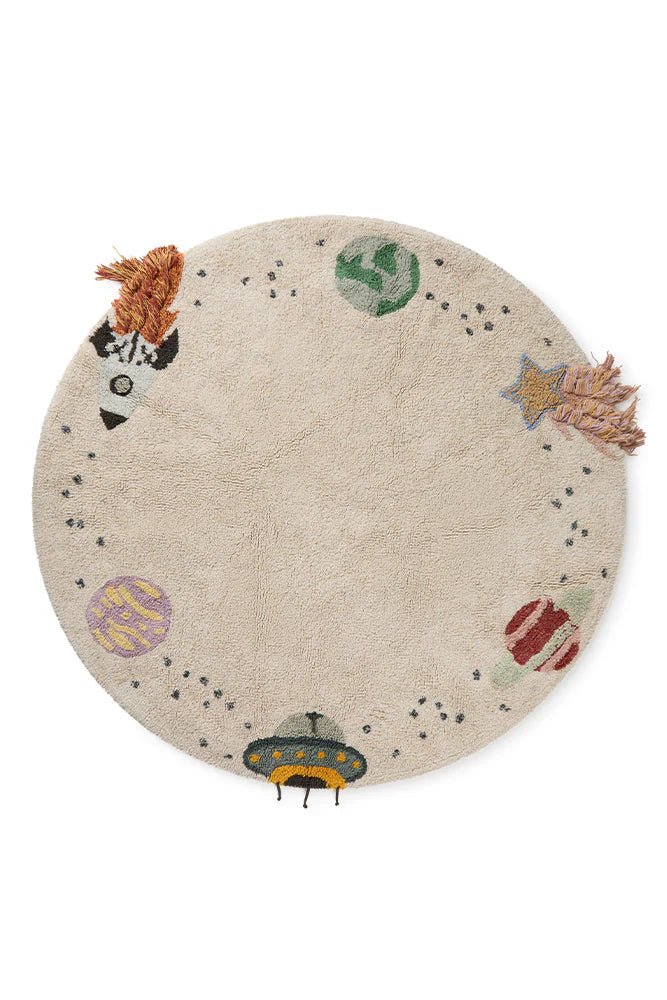 Washable Rug | Interstellar Journey by Lorena Canals - Maude Kids Decor