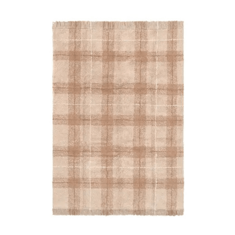 Washable Rug Tartan | Rose by Lorena Canals - Maude Kids Decor
