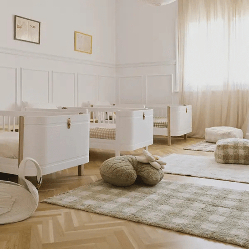 Washable Rug Vichy | Matcha by Lorena Canals - Maude Kids Decor