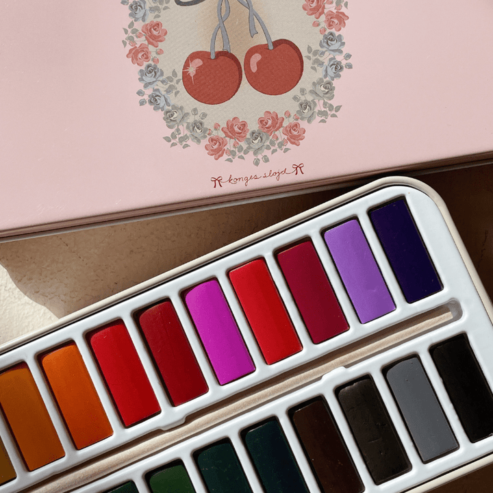 Water Colour Paints in Tin Box by Konges Sløjd - Maude Kids Decor