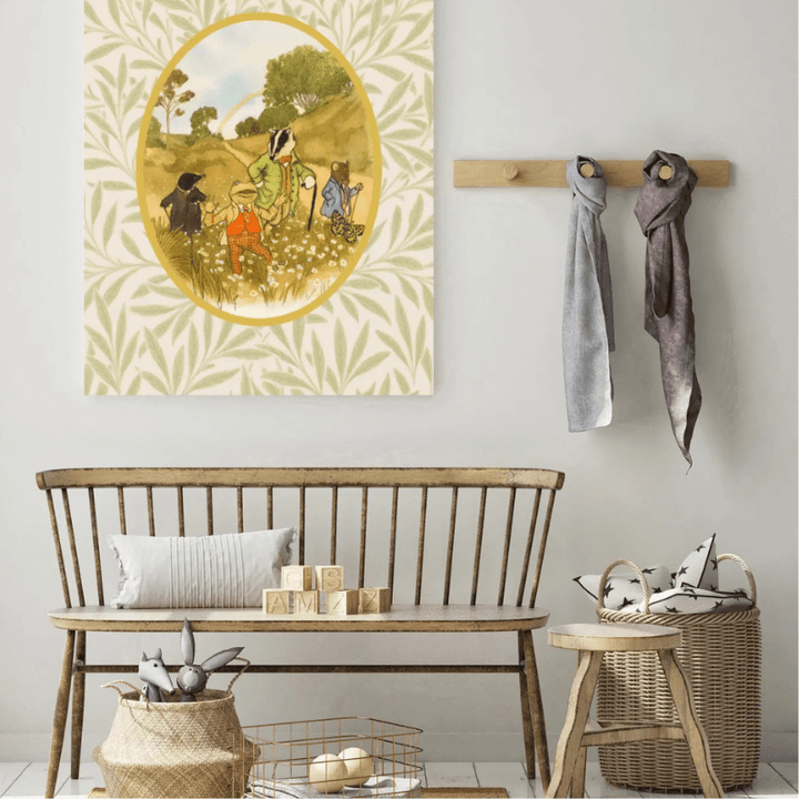 Wind in the Willows Vintage Nursery Art Print by Kumo Art Prints - Maude Kids Decor