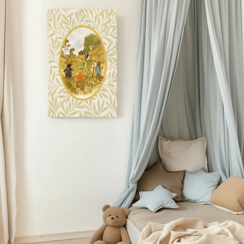 Wind in the Willows Vintage Nursery Art Print by Kumo Art Prints - Maude Kids Decor