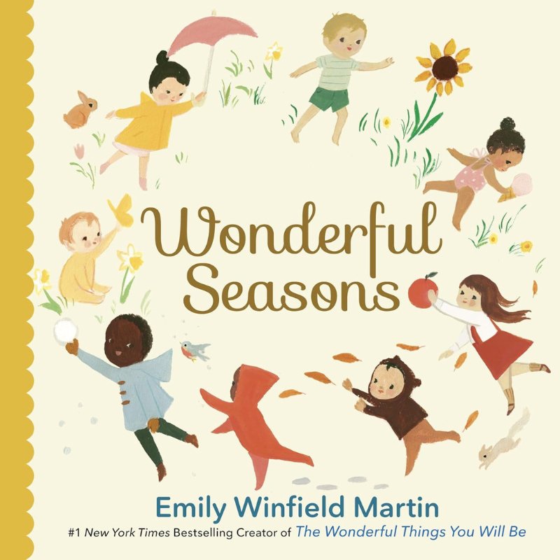 Wonderful Seasons Board Book by Emily Winfield Martin - Maude Kids Decor