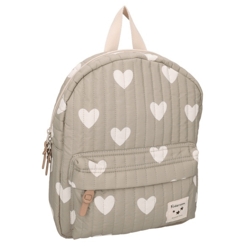 Wonderful Worlds Kids Backpack (7.3L) | Green Hearts by Kidzroom - Maude Kids Decor