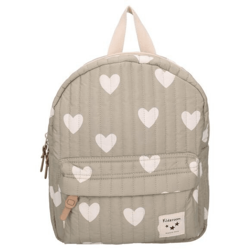 Wonderful Worlds Kids Backpack (7.3L) | Green Hearts by Kidzroom - Maude Kids Decor