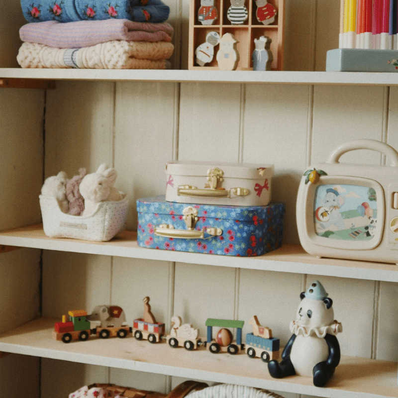 Wooden Animal Train by Konges Sløjd - Maude Kids Decor