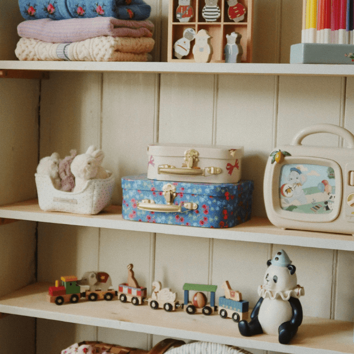 Wooden Animal Train by Konges Sløjd - Maude Kids Decor