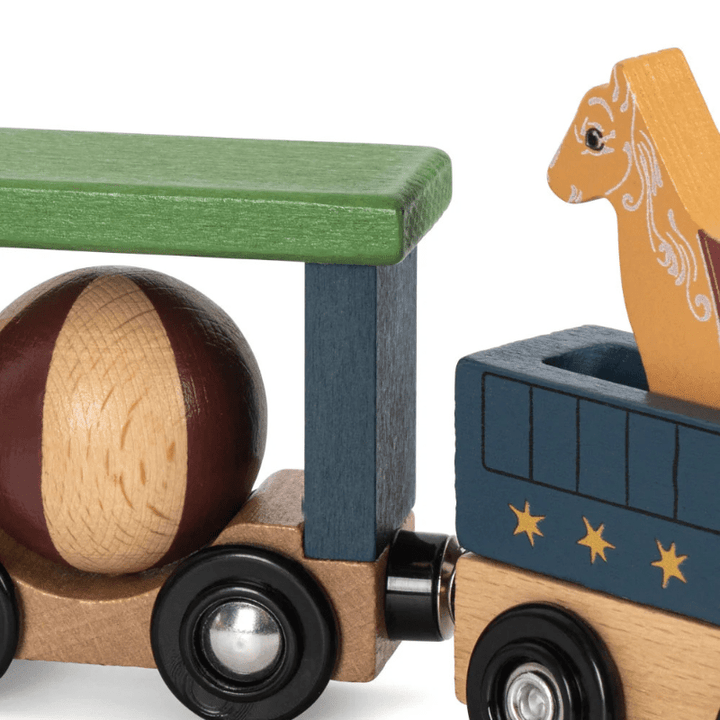 Wooden Animal Train by Konges Sløjd - Maude Kids Decor