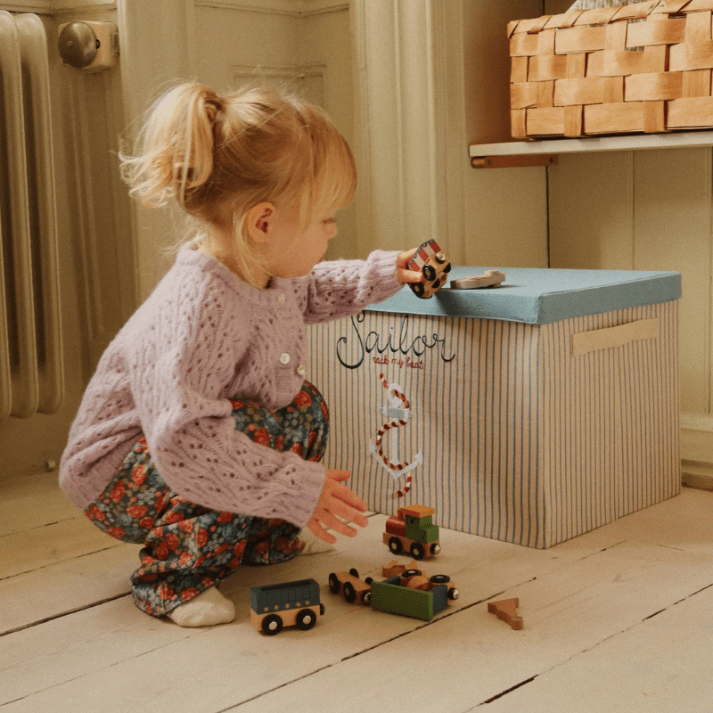 Wooden Animal Train by Konges Sløjd - Maude Kids Decor