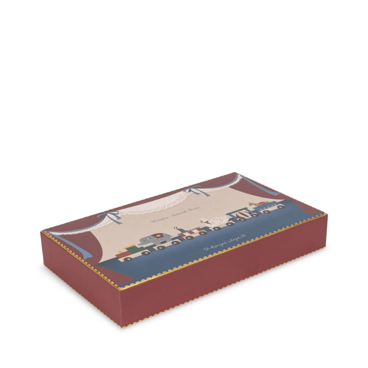 Wooden Animal Train by Konges Sløjd - Maude Kids Decor