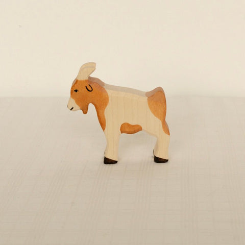 Wooden Billy Goat Figurine by Holztiger - Maude Kids Decor