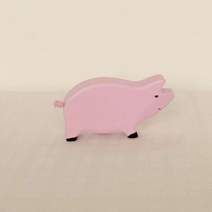 Wooden Boar Figurine by Holztiger - Maude Kids Decor