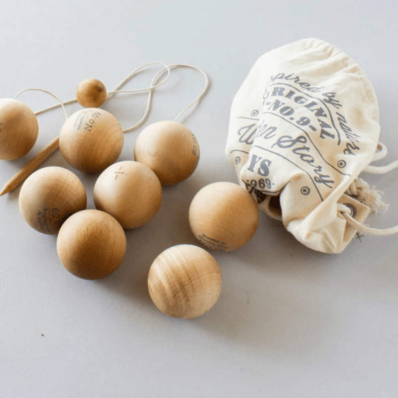 Wooden Boules Set by Wooden Story - Maude Kids Decor