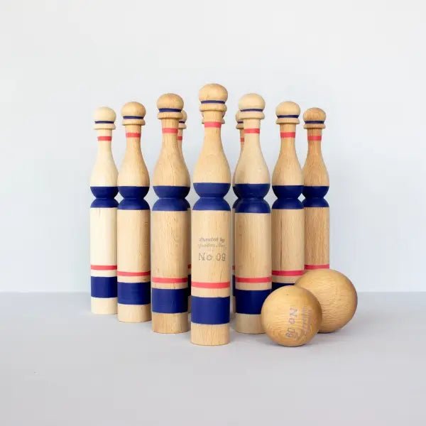 Wooden Bowling Set by Wooden Story - Maude Kids Decor