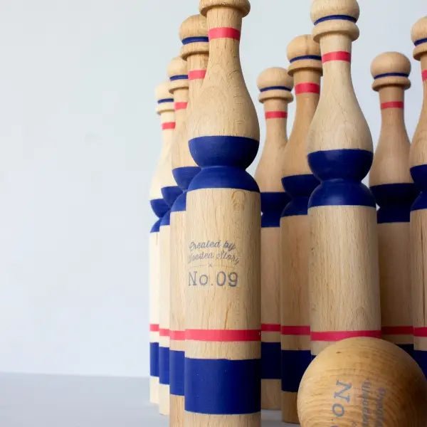 Wooden Bowling Set by Wooden Story - Maude Kids Decor